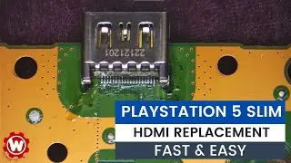 PS5 SLIM HDMI Replacement FAST & EASY