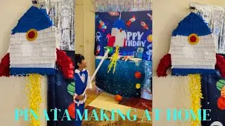 How To Make Pinata at Home | Rocket Pinata | Pinata Fun | Birthday Party Fun ideas