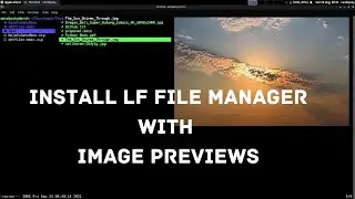 Install lf with Image Previews