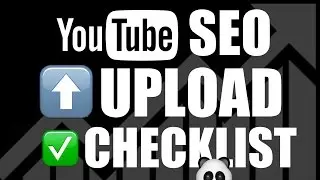 More Views on Upload: SEO Score and Checklist👆✅  📈 🆙