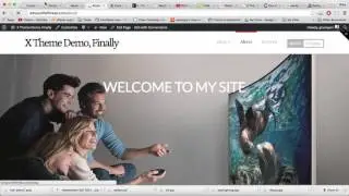 WordPress X Theme Demo feat. Integrity - Part 7