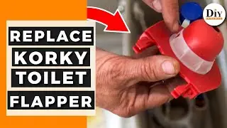 Toilet Keeps Running! - How to Change a Korkey Flapper Valve