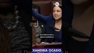 AOC defends Rep. Ilhan Omar before House vote to oust her from committee | USA TODAY #Shorts