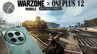 WARZONE MOBILE ONEPLUS 12 MAX GRAPHICS GAMEPLAY