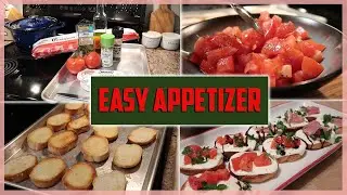 Easy Holiday Appetizer | Crostini Appetizer 2 Ways