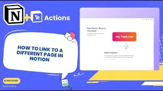 How to link pages internally in Notion