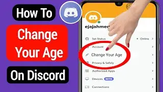 How To Change Your Age On Discord Mobile 2022 | change discord date of birth easily