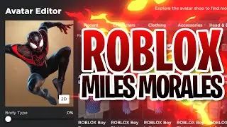 HOW TO MAKE MILES MORALES IN ROBLOX! | Roblox Spider-Man Avatar Tutorial