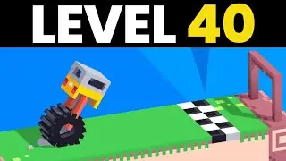 Fancade Drive Mad - Level 40 (Unicycle) Gameplay Walkthrough