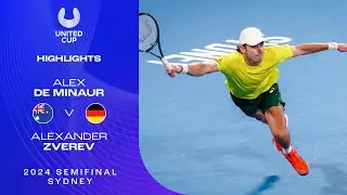 Alex de Minaur v Alexander Zverev Highlights | United Cup 2024 Semifinals