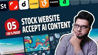 Top 5 Stock Websites | Upload AI Generated Content in 2023 (Today)