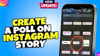 How To Create A Poll On Instagram Story 2024 | How to Make a Poll on Instagram Stories