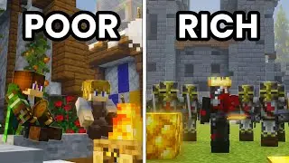 300 Players Simulate WORLD ECONOMY in Minecraft