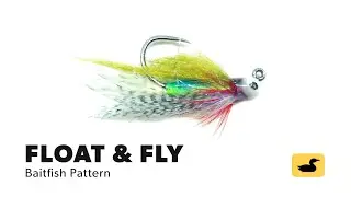 Fly Tying Tutorial:  Float & Fly Baitfish Pattern