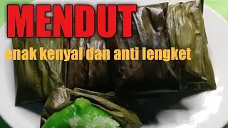 Kue mendut tepung ketan enak kenyal dan anti lengket||kue tradisional yang di sukai semua kalangan