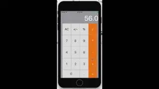 IOS11 SWIFT4 Mobile Application - Calculator