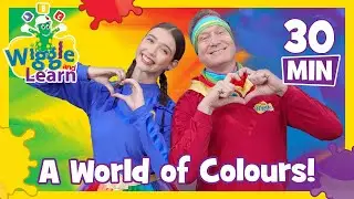 A World of Colours! 🌈 Wiggle and Learn 📚 The Wiggles