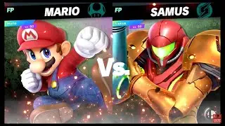 Super Smash Bros Ultimate Amiibo Fights – vs the World #4 Mario vs Samus