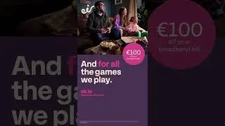 eir for all - €100 off your broadband bill - Online exclusive