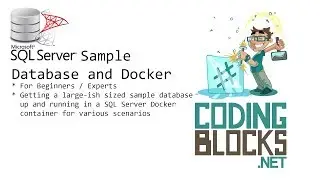 Sample SQL Server Database and Docker