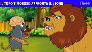 Il topo timoroso affronta il leone 🐭🦁 | Storie Per Bambini Cartoni Animati I Fiabe e Favole