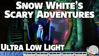 Riding Snow White's Scary Adventures before Closing - Disneyland - Ultra Low Light