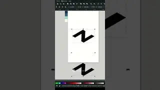Isometric Text Effect in Inkscape 