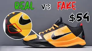 NIKE KOBE 5 PROTRO Bruce Lee REAL vs FAKE