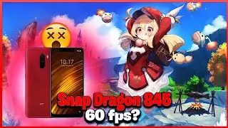 Genshin Impact Teste no Xiaomi Pocophone F1 | Snapdragon 845 Gaming Test 60 FPS 2021