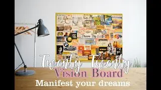 How I Made a 2020 Vision Board (That I Actually Like)