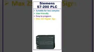 Siemens S7 200 PLC #shorts