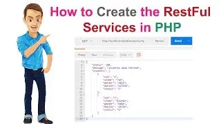 How to Create the RestFul services in PHP