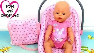 Baby Born toys for girls Collecting the bag Moms for walking with baby Baby Doll