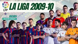 🟡🔴 La Liga 2009-10 - Option File - Patch - eFootball PES 2021 - Times Clássicos - PS4/PS5/PC 🟡🔴