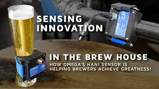 Sensing Innovation in the Brew House with the Omega HANI Clamp Sensor