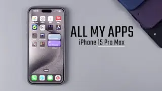 What's on my iPhone 15 Pro Max!