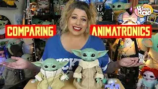 GALACTIC SNACKIN GROGU VS ORIGINAL HASBRO ANIMATRONIC THE CHILD - Which Hasbro Baby Yoda Is Better?