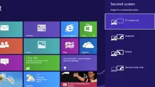 4989 Windows tip - Using a Shortcut keys to setup a second screen