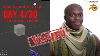 KSI or Baldski who is more wanted?  Day 4 of Making Something out of a Cube | 30 Day #challenge