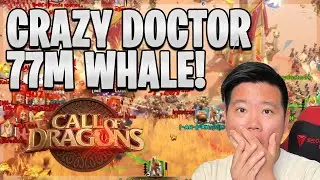 This Crazy Doctor Whale Destoyed Everyone with his T5 | Call of Dragons