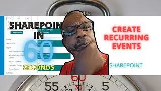 How to Create, Edit, and Delete Recurring Events in SharePoint Calendars | Quick Tutorial