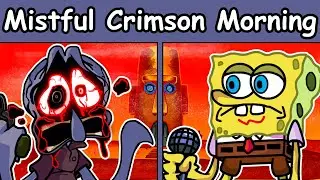 Vs  SquidWard - FNF Mistful Crimson Morning (Demo)