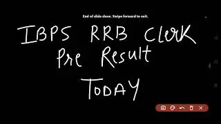 ibps rrb clerk pre results today #ibpsrrbclerkpreresult  #ibpsrrbclerk2024