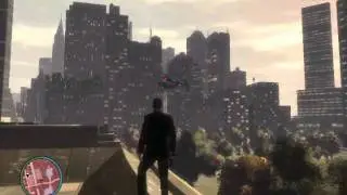 GTA IV PC - How to gun down a chopper with pistol ( no cheats )