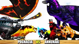 ARK Annunaki Genesis vs ARK Pugnacia  | Epic Boss Battles!