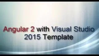 Angular 2 VS 2015