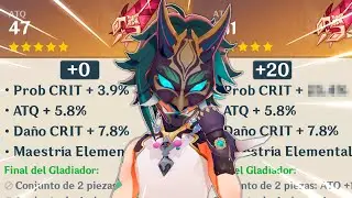 ✅ ASI se SUBEN ARTEFACTOS en PROB modo DIOS 🤯| Genshin Impact