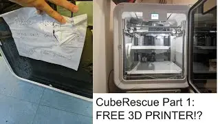 Meeting my 3D Systems CubePro (CubeRescue Part 1:)