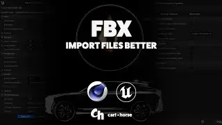 Import FBX Files into Unreal Engine Better (Unreal Engine + Cinema 4D Tutorial)