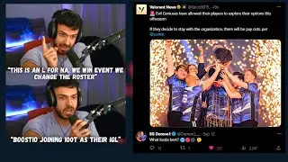 Tarik Reacts To EG Roster Disbanding & Roster Leaks (100t Boostio?)